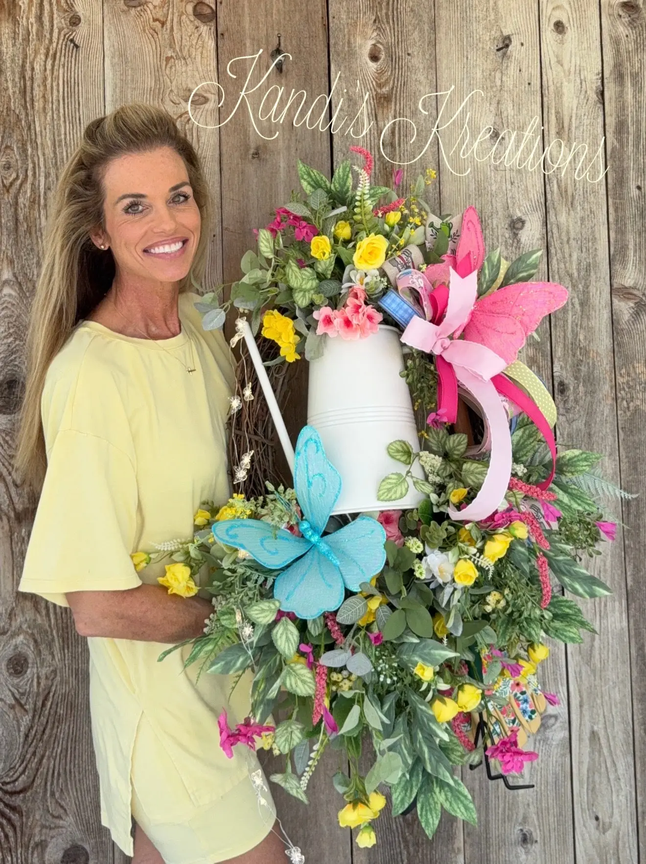 Spring & Easter — handmade wreaths by Kandi's Kreations